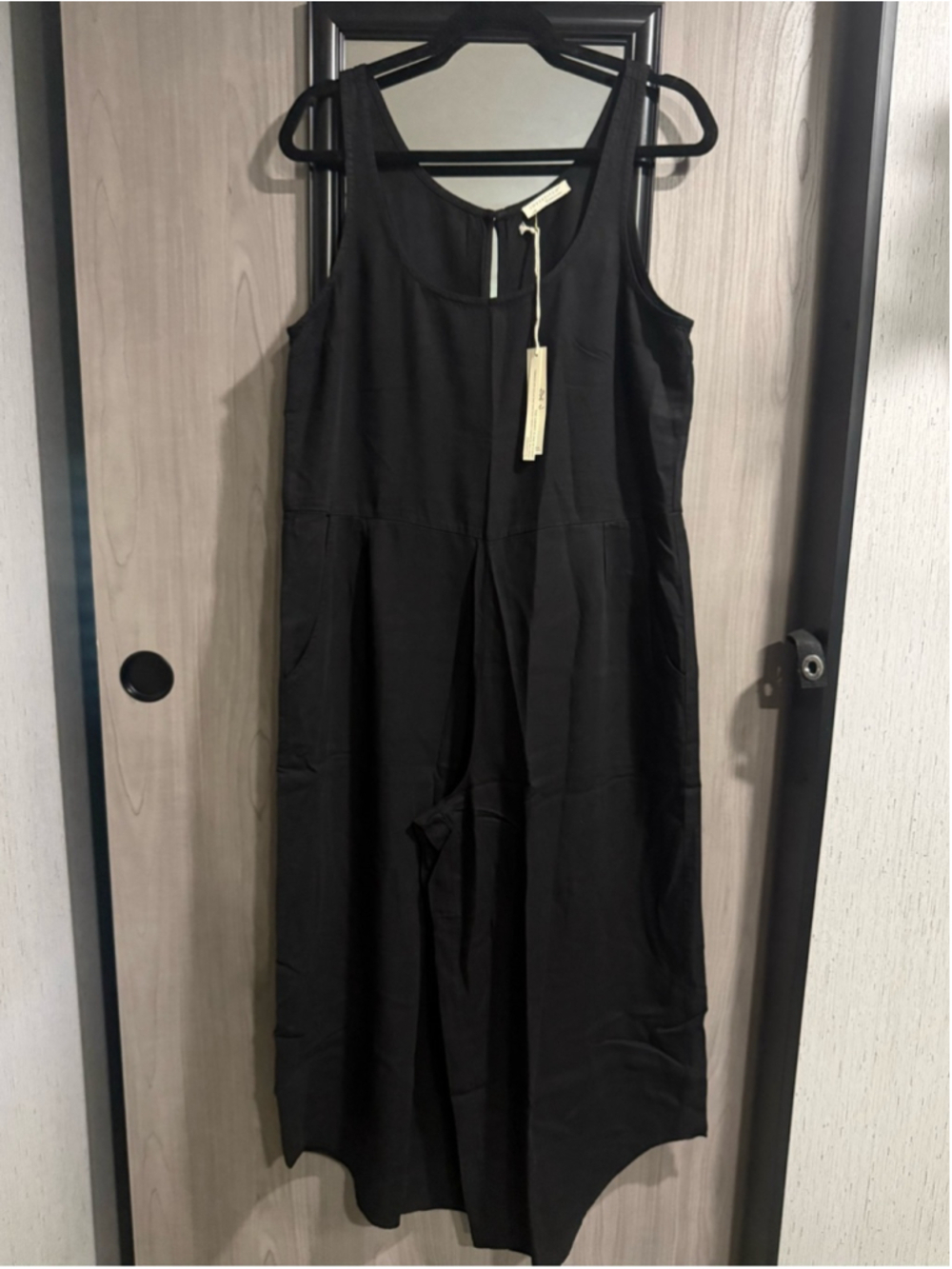 LOVESTITCH Black Wide-Leg Jumpsuit - Picture 3 of 5